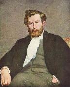 Pierre-Auguste Renoir Portrait of Alfred Sisley, oil painting picture wholesale